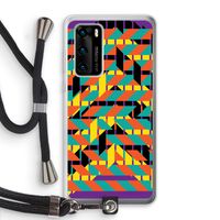 Skew Bee 2: Huawei P40 Transparant Hoesje met koord