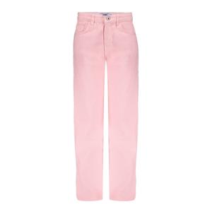 Frankie & Liberty Zomer jeans broek - straight leg meisjes - roze - Frankie