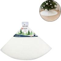 Kerstboomrok wit 100 cm | 12 stuks