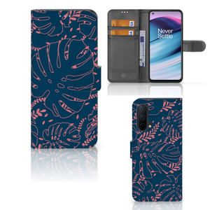 OnePlus Nord CE 5G Hoesje Palm Leaves