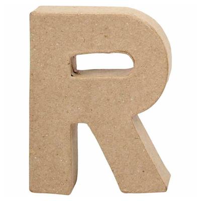 Creativ Company Letter papier-maché - r, 10cm