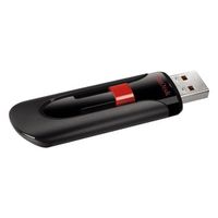 SanDisk Cruzer Glide USB flash drive 128 GB USB Type-A 2.0 Zwart, Rood - thumbnail