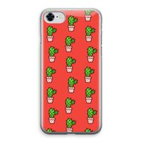 Mini cactus: iPhone 8 Transparant Hoesje