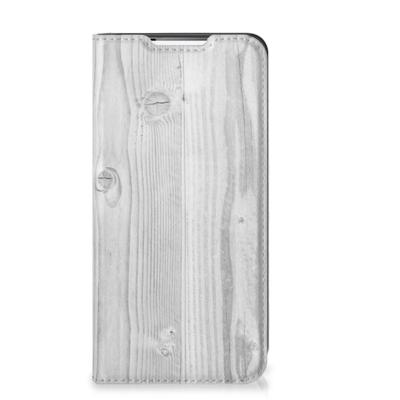 Samsung Galaxy S22 Book | Wallet Case | White Wood