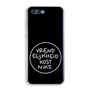 Vriendelijkheid: Honor 10 Transparant Hoesje