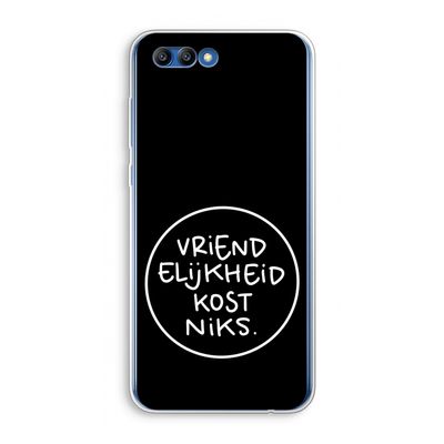 Vriendelijkheid: Honor 10 Transparant Hoesje