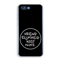 Vriendelijkheid: Honor 10 Transparant Hoesje