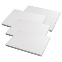 Knutsel piepschuim - 4x - plaat - 20 x 30 x 2 cm - hobby materiaal - thumbnail