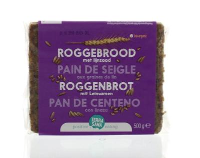 Terrasana Roggebrood lijnzaad bio