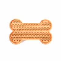 Martin likmat bot met zuignappen siliconen geel