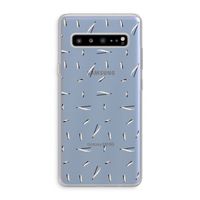 Hipster stripes: Samsung Galaxy S10 5G Transparant Hoesje