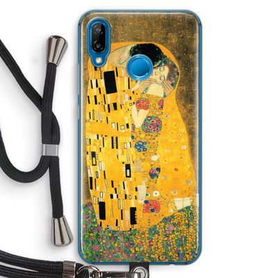 Der Kuss: Huawei P20 Lite Transparant Hoesje met koord