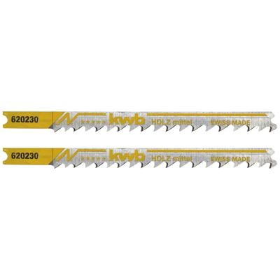 kwb 620230 Decoupeerzaagbladen, houtbewerking, HCS, universele schacht, 2x middel 2 stuk(s)