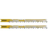 kwb 620230 Decoupeerzaagbladen, houtbewerking, HCS, universele schacht, 2x middel 2 stuk(s)