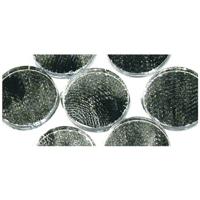 Rayher Mozaiek steentjes - 60x - zilver - zelfklevend - 1.5 cm