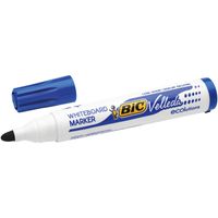 Viltstift Bic 1701 whiteboard rond blauw 1.4mm - thumbnail