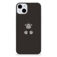 iPhone 15 Telefoonhoesje met Naam Gorilla