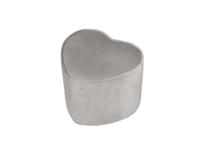 roba Kinderpoef (Hartvorm, Grijs)