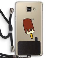 Frisco: Samsung Galaxy A5 (2016) Transparant Hoesje met koord