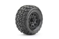 JetKo Extreme Tyre Rockform op zwarte 2.8" velgen - 1/2 offset - 12mm hex
