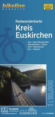 Fietskaart EUS Bikeline Radkarte Kreis Euskirchen | Esterbauer