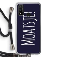 Moatsje!: Huawei P Smart (2020) Transparant Hoesje met koord