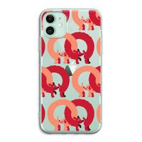 Dogs: iPhone 11 Transparant Hoesje