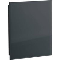 Sunshower ventilatierooster 13x13cm voor Pure en Pure Xl en Deluxe glas zwart 80026