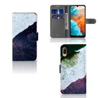 Huawei Y6 (2019) | Book Case | Sea in Space