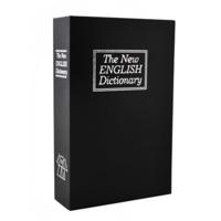Malatec boek met kluis - Engels geheim boek - incl. 2x sleutels - 24 x 15 x 5 cm