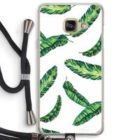 Lange bladeren: Samsung Galaxy A3 (2016) Transparant Hoesje met koord