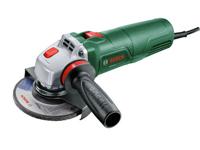 Bosch Groen Haakse slijper UniversalGrind 850-125 (Handgreep vibration control, beschermkap, clip-on beschermkap, slijpschijf, 2x doorslijpschijf) -