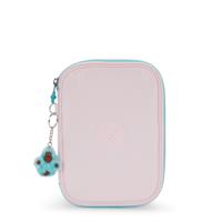 Kipling 100 PENS Pencase-Sea Pink Metallic Kipling 100 PENS Pencase-Sea Pink Metallic