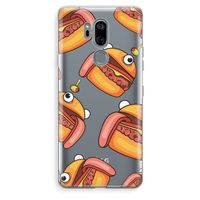 Hamburger: LG G7 Thinq Transparant Hoesje