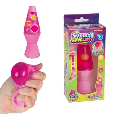 Knijplavalamp Glow in the Dark 12cm