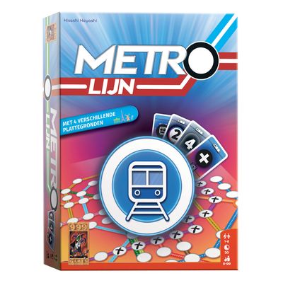 999Games 999 games metrolijn kaartspel