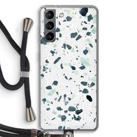 Terrazzo N°2: Samsung Galaxy S21 Transparant Hoesje met koord