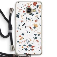 Terrazzo N°4: Samsung Galaxy A3 (2016) Transparant Hoesje met koord