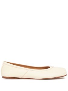 Maison Margiela ballerines Tabi en cuir - Blanc