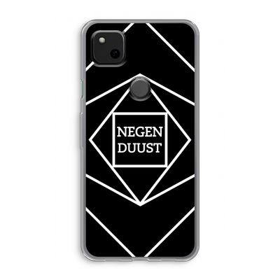 Negenduust geometrisch: Google Pixel 4a Transparant Hoesje
