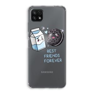 Best Friend Forever: Samsung Galaxy A22 5G Transparant Hoesje
