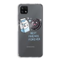 Best Friend Forever: Samsung Galaxy A22 5G Transparant Hoesje