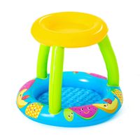 Bestway babybad fruit met zonnescherm, 91x81cm Bestway babybad fruit met zonnescherm, 91x81cm