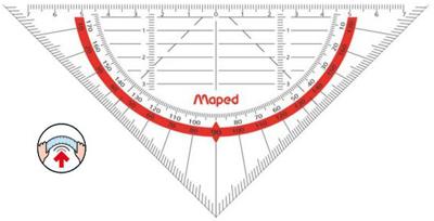 Flexibele geodriehoek Maped Geo Flex