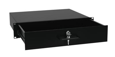 OMNITRONIC Rack Drawer with lock 2U