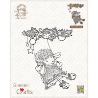 Nellie's Choice • snellen crafts clear stamp christmas swing