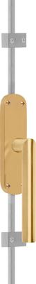 Formani Basics KO-LB2 krukespagnolet complete set rechtsdraaiend - PVD mat goud