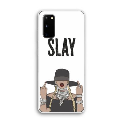 Slay All Day: Samsung Galaxy S20 Transparant Hoesje