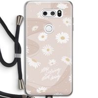 Daydreaming becomes reality: LG V30 Transparant Hoesje met koord