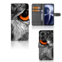 OnePlus Nord 2T | Telefoonhoesje | Met pasjeshouder | Uil